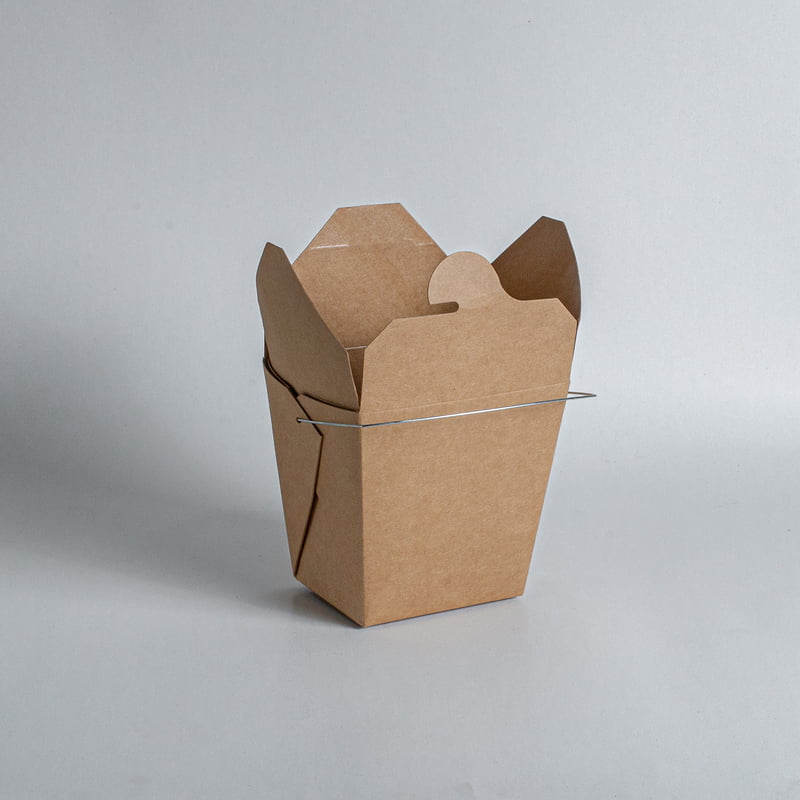 Paper  noddle box with handle -WELLERpack